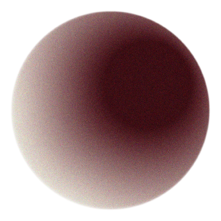 Abstract rotating circle shape